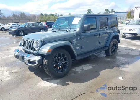 2024 Jeep Wrangler 4Xe Sahara 4Xe из США, поврежденный, VIN 1C4RJXP65RW161784